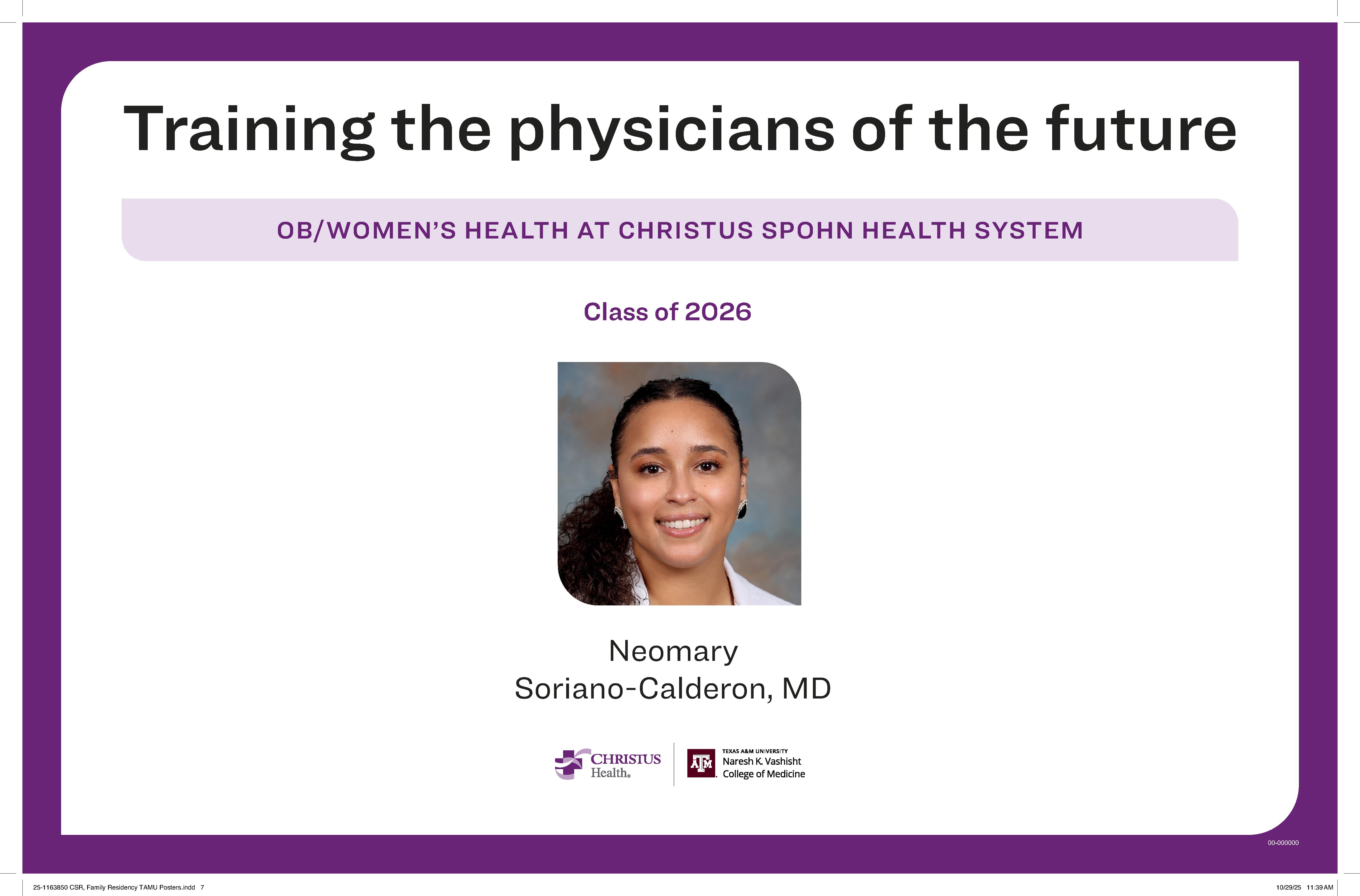 2025 - 2026 Spohn OB/Women's Health